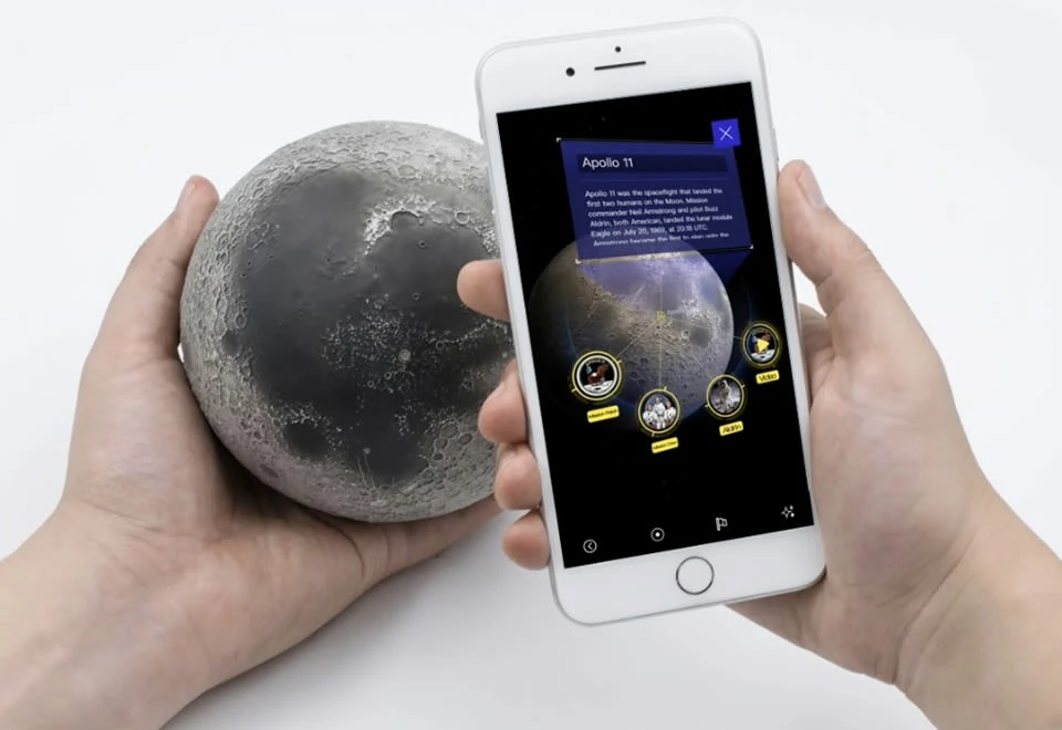 Promo π Augmented Reality 3D Moon by Quantum AR Technologies π₯ - Image 5