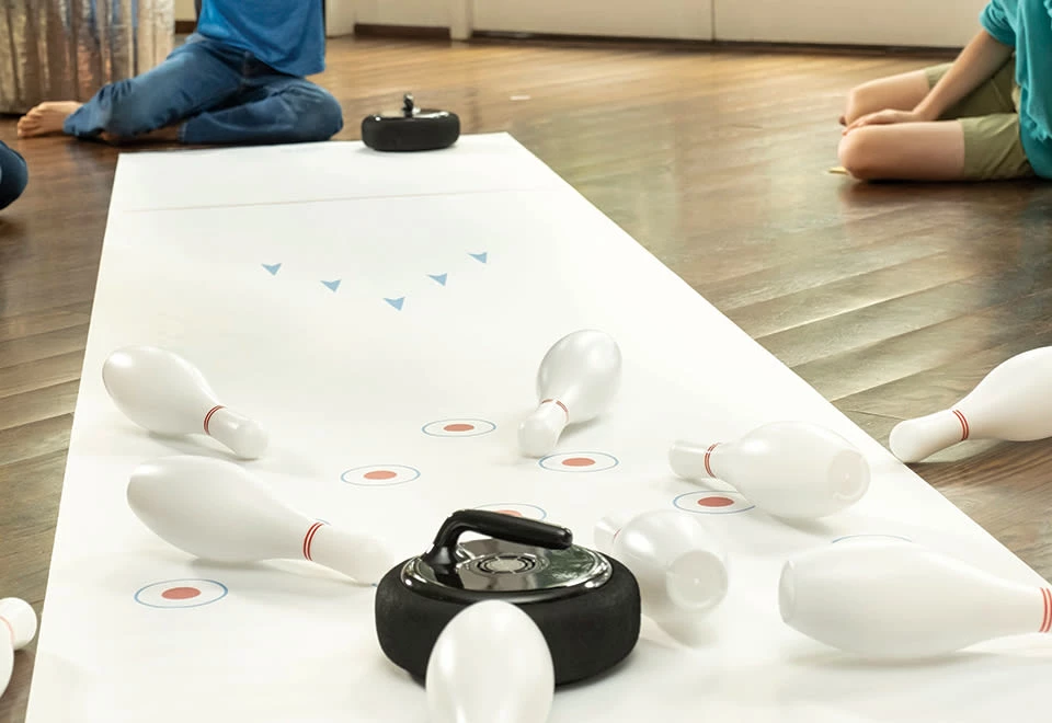 Cheap π Hovering Indoor Bowling by Children's Group LLC dba Hearthsong Wholesale π - Image 3