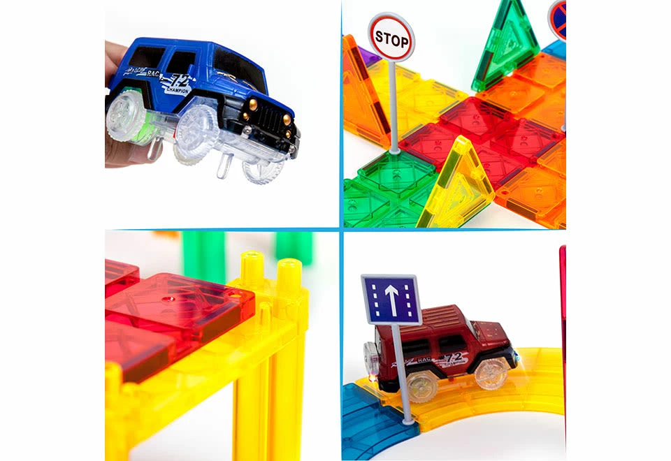 Best Sale π 128-Piece Car and Track Set by Laltitude, LLC π - Image 2