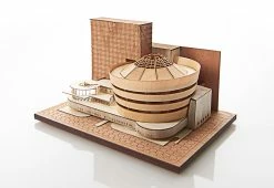 Hot Sale 🌟 Guggenheim Museum Model Kit by Model Landmarks LLC 👍