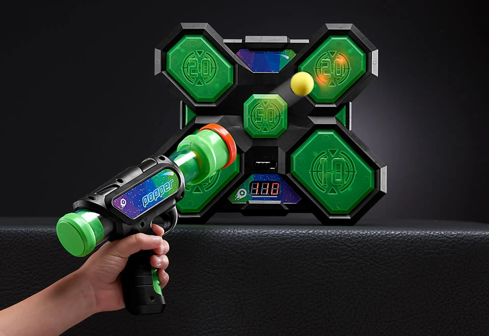 Coupon 𧨠Glow-in-the-Dark Target Popper by Odyssey Toys π