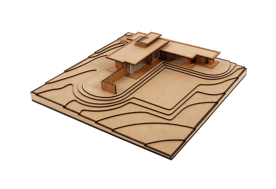 New ๐คฉ Jacobs Usonian House Model Kit by Model Landmarks LLC โค๏ธ