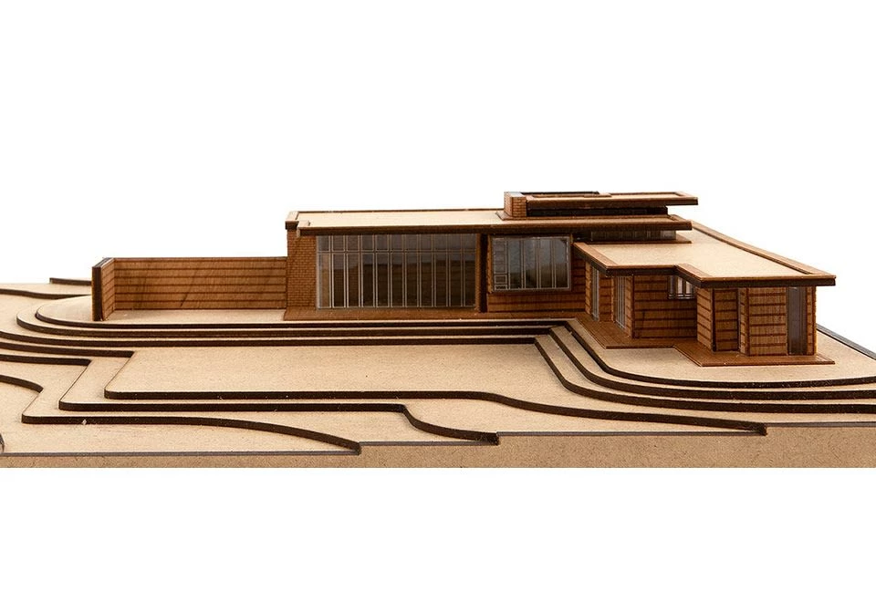 New ๐คฉ Jacobs Usonian House Model Kit by Model Landmarks LLC โค๏ธ - Image 2