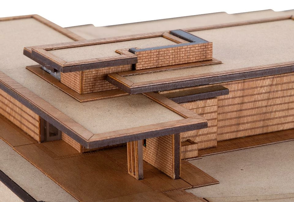 New ๐คฉ Jacobs Usonian House Model Kit by Model Landmarks LLC โค๏ธ - Image 3