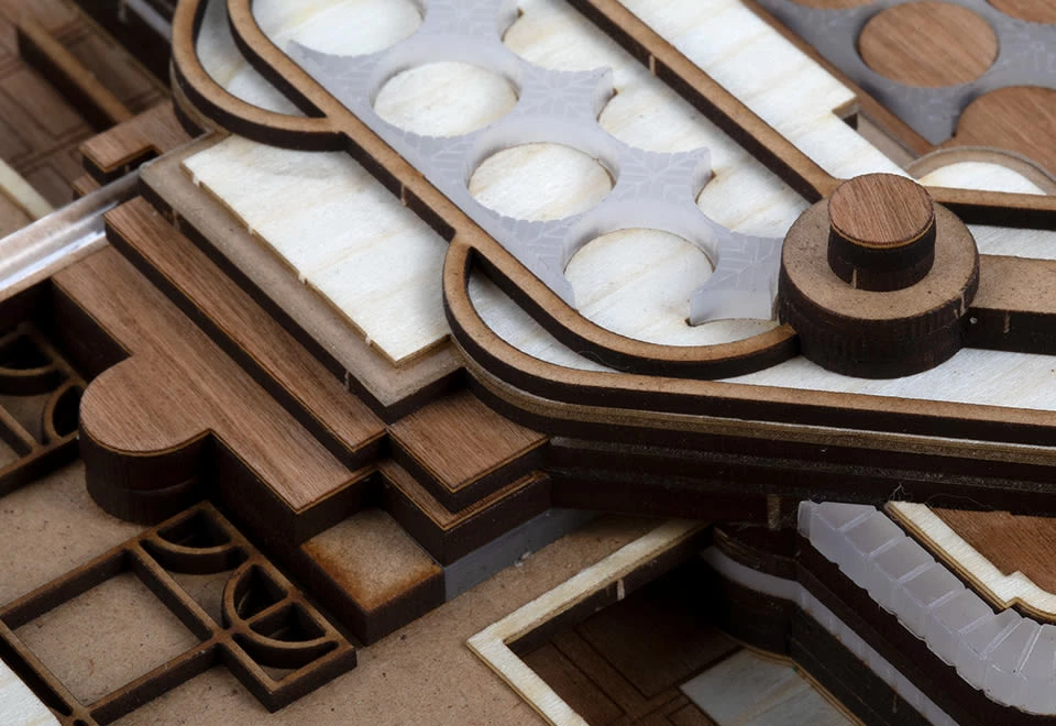 Cheap π S.C. Johnson Wax HQ Model Kit by Model Landmarks LLC π₯ - Image 4