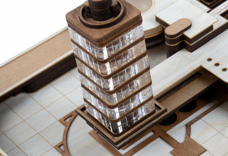 Cheap π S.C. Johnson Wax HQ Model Kit by Model Landmarks LLC π₯ - Image 5