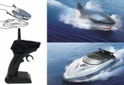 Cheapest π 2-in-1 RC Shark Boat by Jupiter Creations Inc π€©